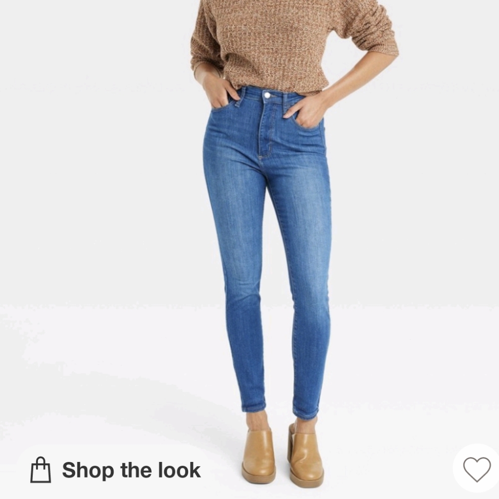 High-Rise Skinny Jeans
